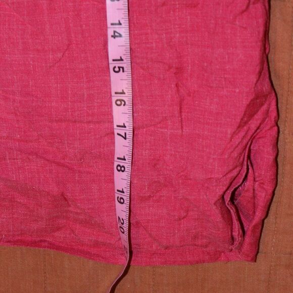 Escada Pink fucshia Side Zipper Straight Mini Skirt Women's Size 40 ( medium ) - Picture 8 of 8